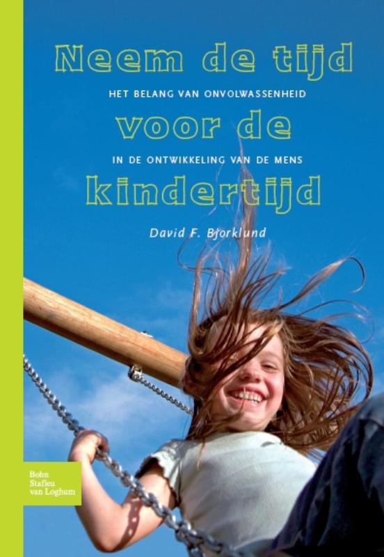 Omslag van Neem de tijd voor de kindertijd