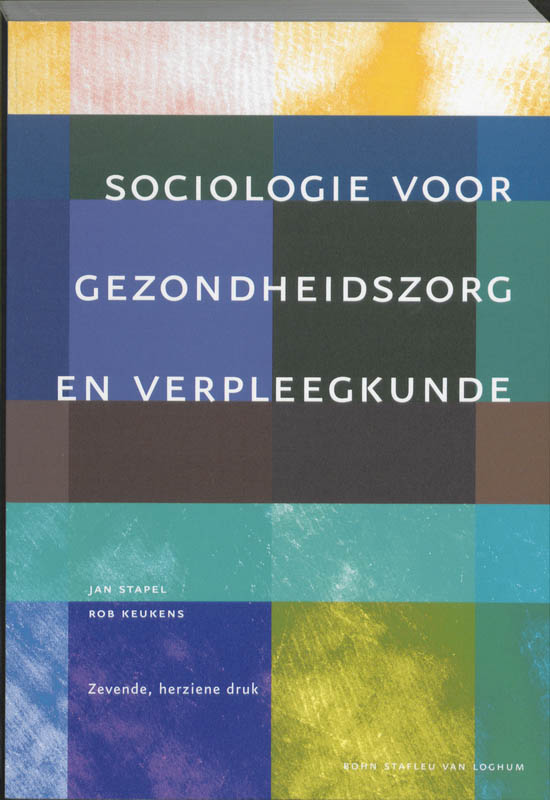 Omslag van Sociologie voor gezondheidszorg en verpleegkunde
