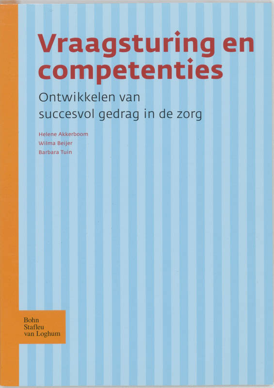 Omslag van Vraagsturing en competenties