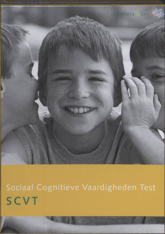 Omslag van Sociaal Cognitieve Vaardigheden Test (SCVT) - complete set