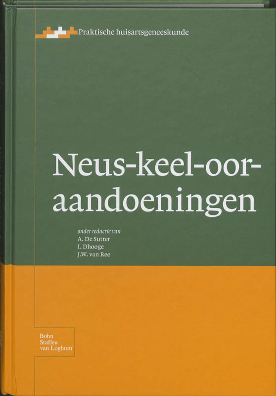 Omslag van Neus-keel-oor-aandoeningen