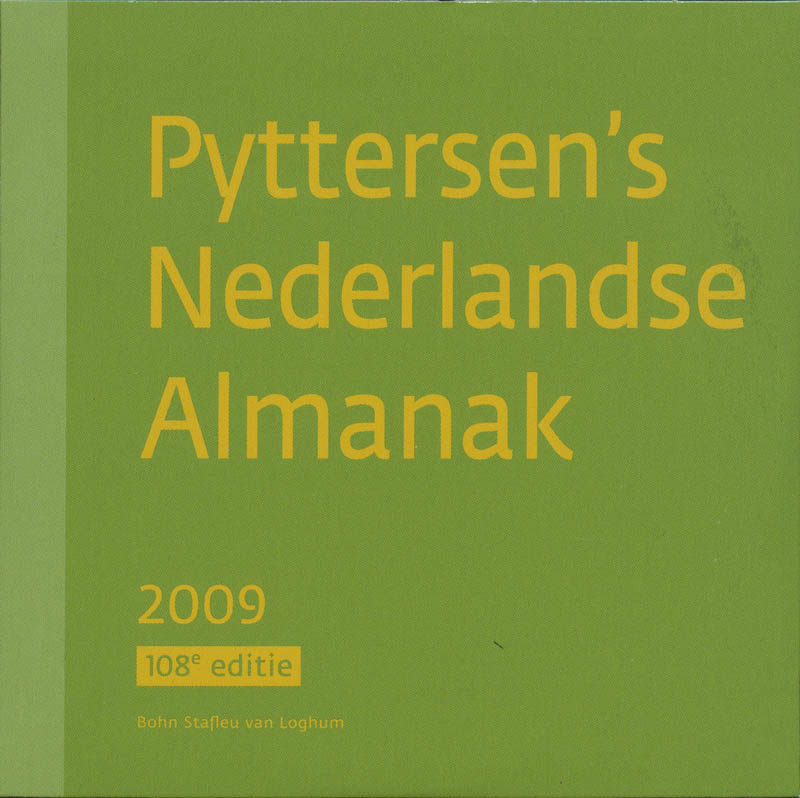 Omslag van 2009