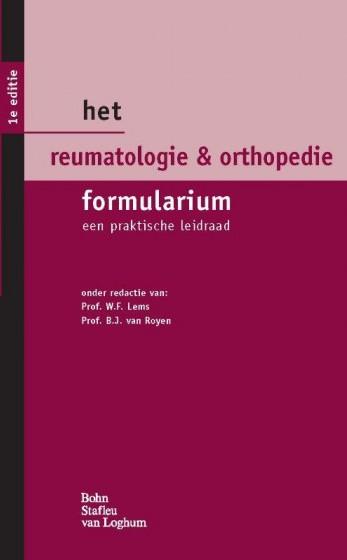 Omslag van Het Reumatologie & Orthopedie Formularium