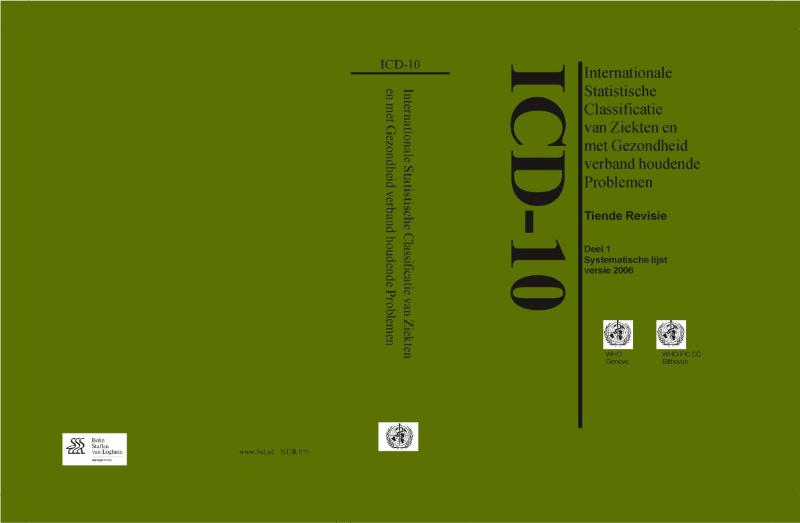 Omslag van ICD-10