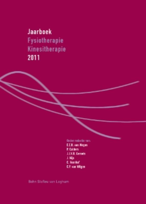 Omslag van Jaarboek Fysiotherapie Kinesitherapie 2011