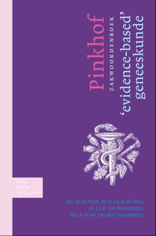 Omslag van Pinkhof Zakwoordenboek 'evidence-based' geneeskunde