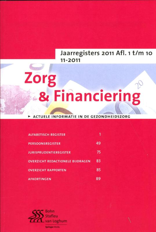 Omslag van 2011 afl. 1 t/m 10