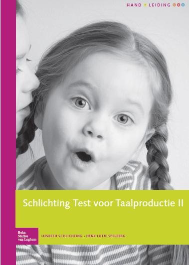 Omslag van Schlichting Test voor Taalproductie-II (Schlichting Taalproductie) - handleiding