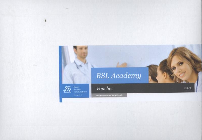 Omslag van Jaarlicentie BSL academy MBO V&V voucher