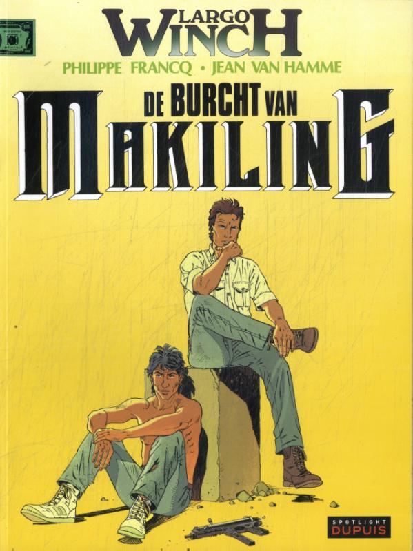 Omslag van De burcht van Makiling
