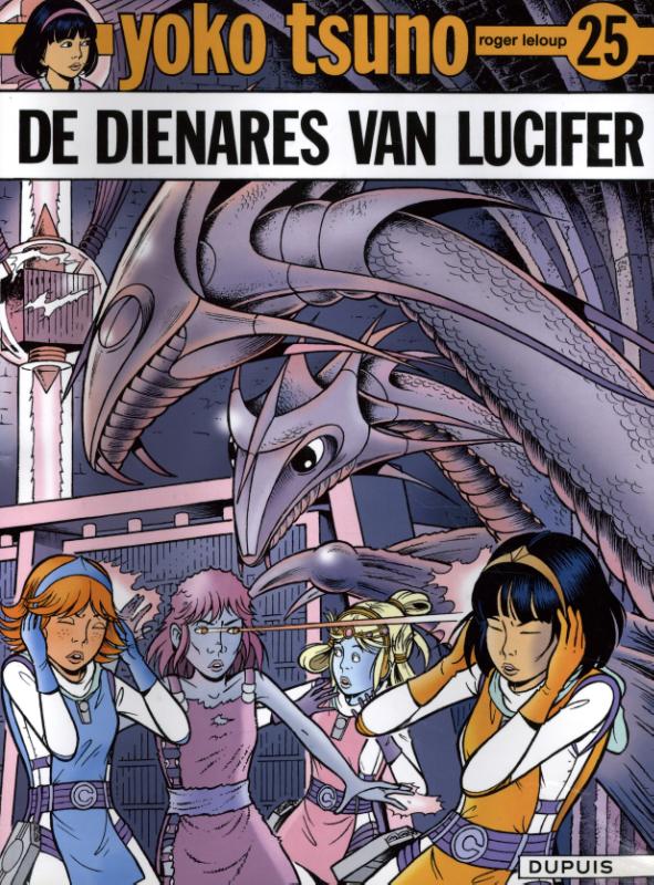 Omslag van De dienares van lucifer