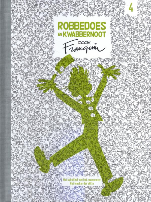 Omslag van Robbedoes en Kwabbernoot door Franquin
