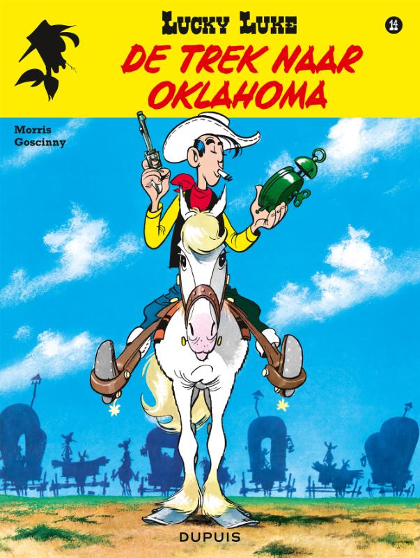 Omslag van De trek naar Oklahoma