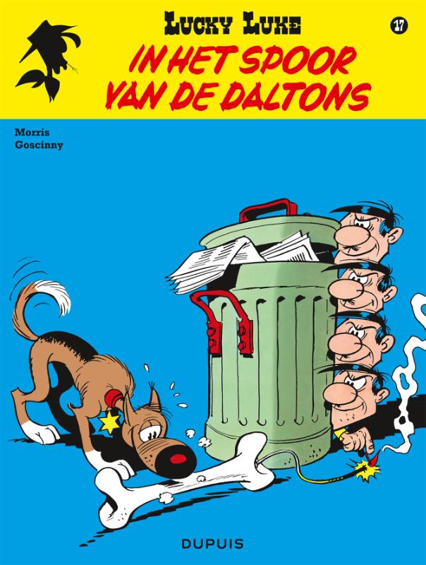 Omslag van In het spoor van de Daltons