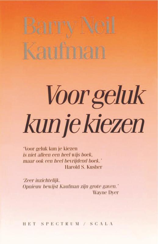 Omslag van Voor geluk kun je kiezen