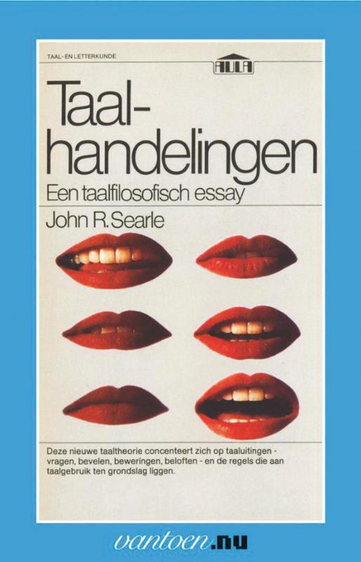 Omslag van Taalhandelingen