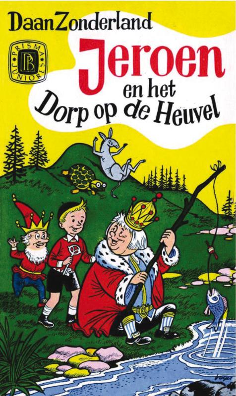 Omslag van Jeroen en het Dorp op de heuvel