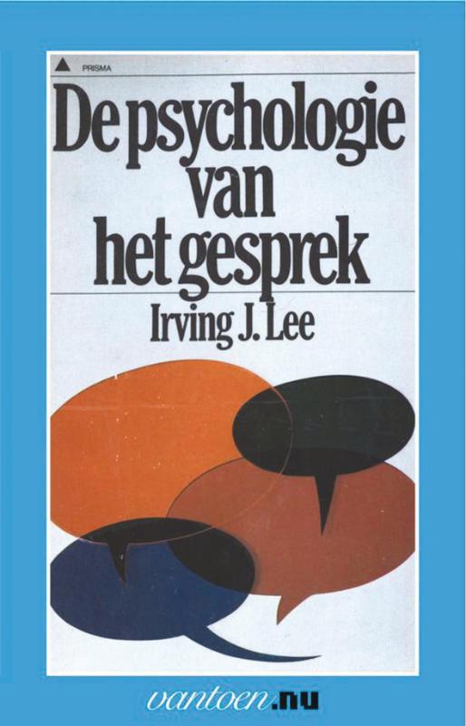 Omslag van Psychologie van het gesprek
