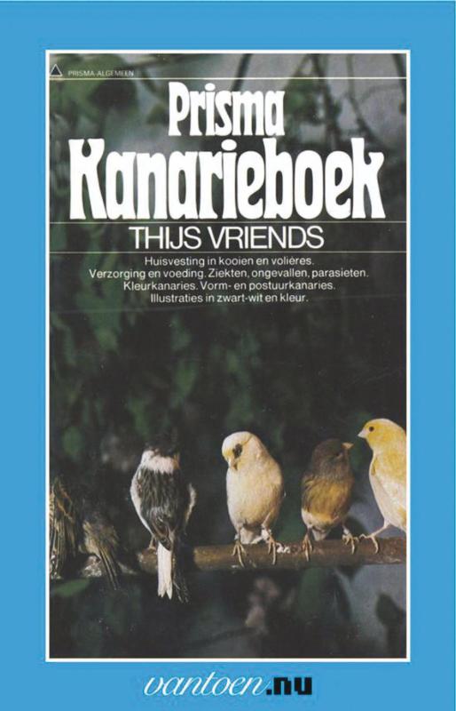 Omslag van Prisma kanarieboek