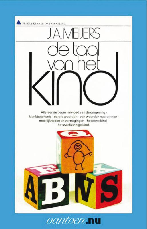 Omslag van taal van het kind