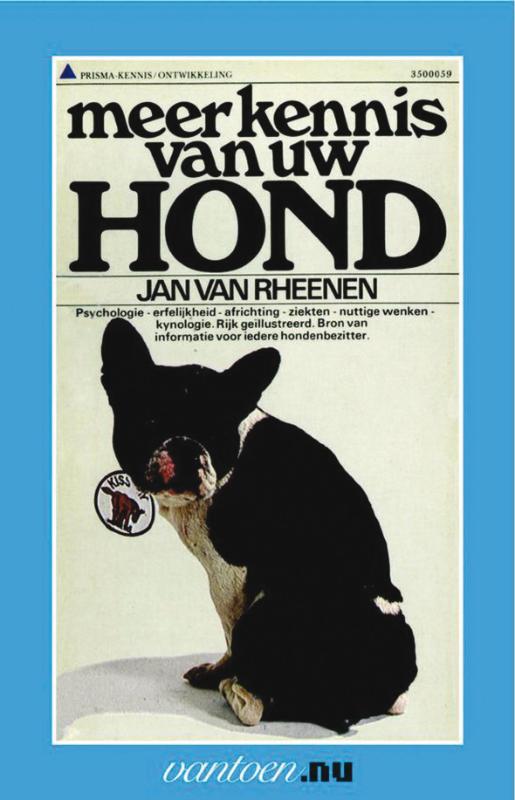 Omslag van Meer kennis van uw hond