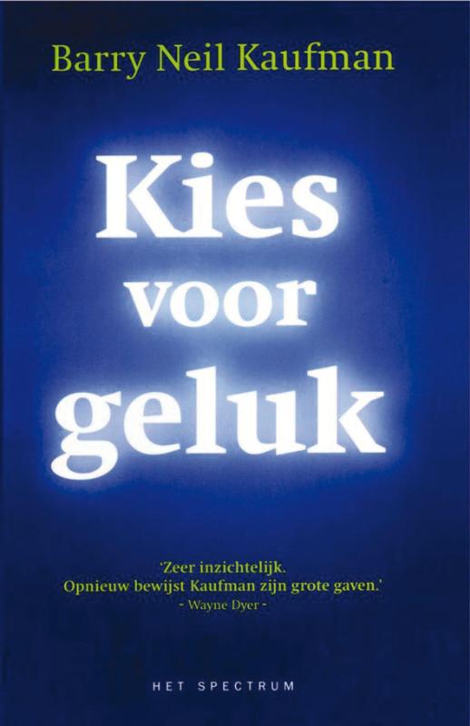 Omslag van Kies voor geluk