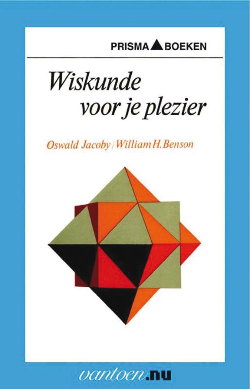 Omslag van Wiskunde voor je plezier