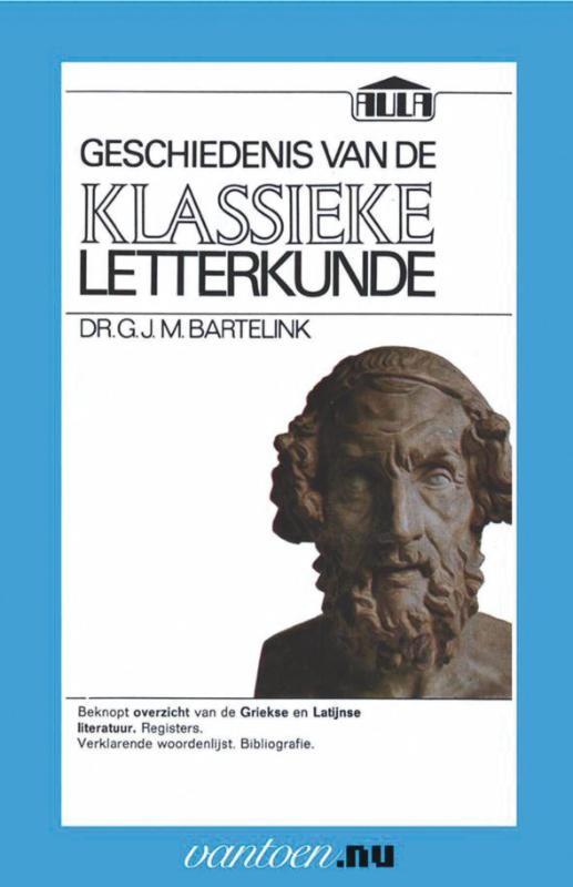 Omslag van Geschiedenis van de klassieke letterkunde
