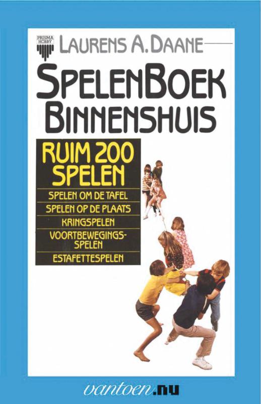 Omslag van Spelenboek binnenshuis