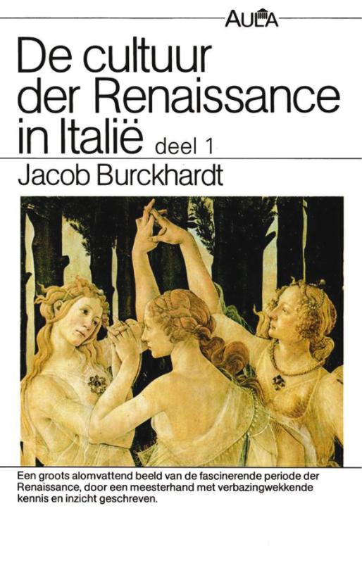 Omslag van Cultuur der Renaissance in Italië