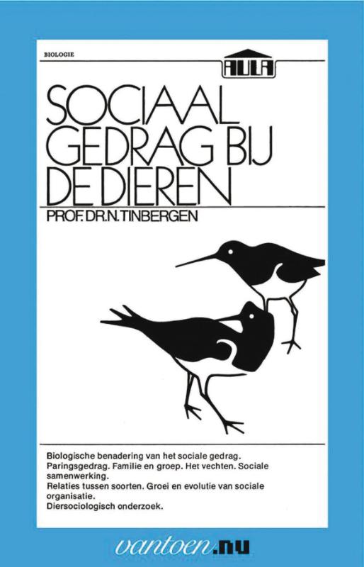 Omslag van Sociaal gedrag bij dieren