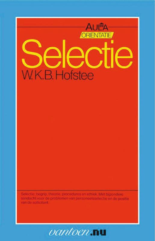 Omslag van Selectie