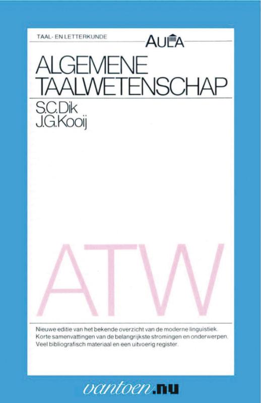 Omslag van Algemene taalwetenschap