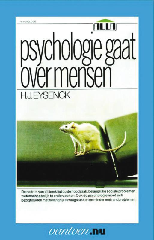 Omslag van Psychologie gaat over mensen