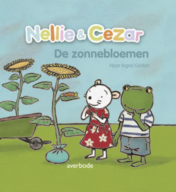 Omslag van NELLIE EN CEZAR - DE ZONNEBLOEMEN