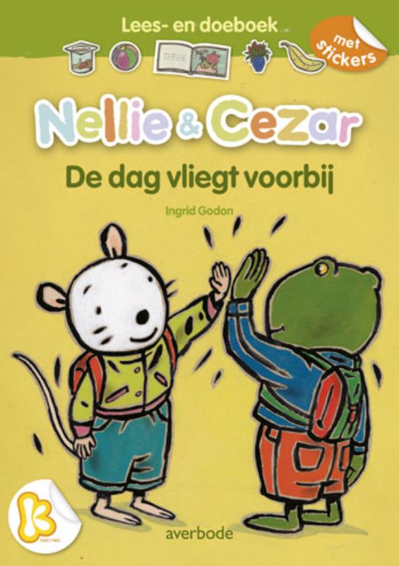 Omslag van Lees- en doeboek met stickers