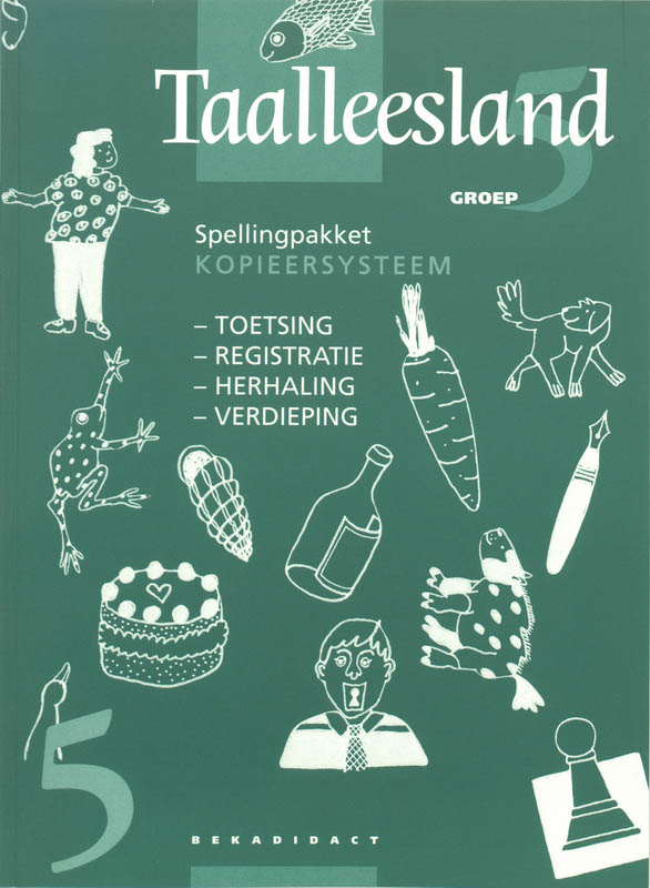 Omslag van Spellingpakket kopieersysteem