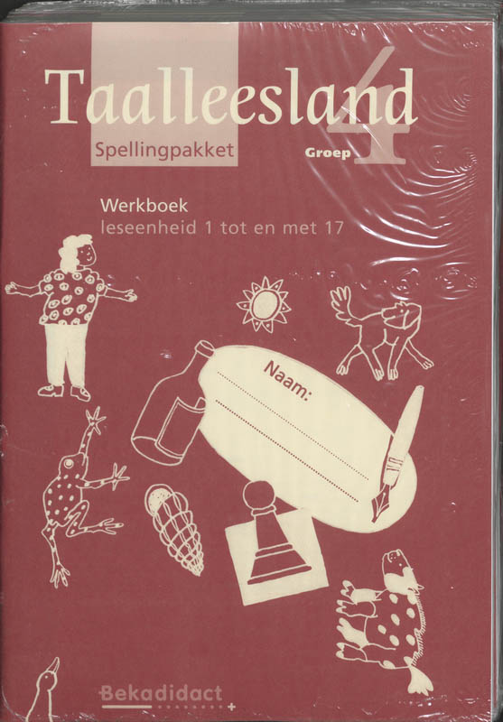 Omslag van Spellingpakket werkboek