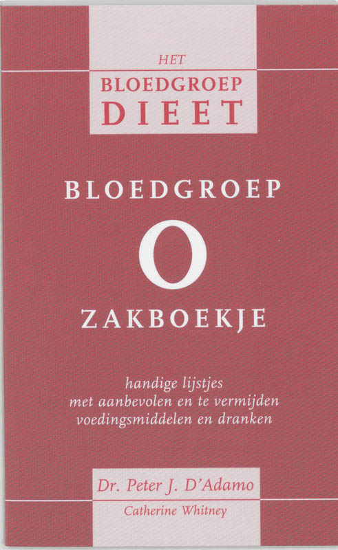 Omslag van Bloedgroep O zakboekje