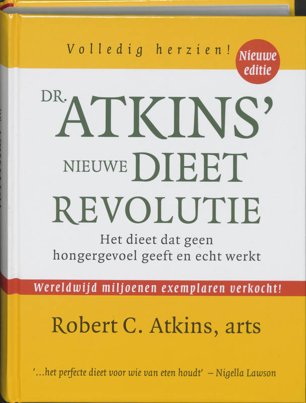 Omslag van Dr. Atkins' nieuwe dieet revolutie