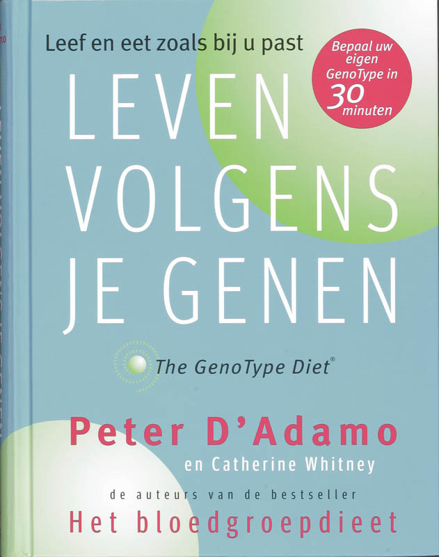 Omslag van Leven volgens je genen