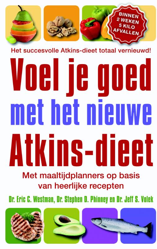 Omslag van Voel je goed met het nieuwe Atkins-dieet