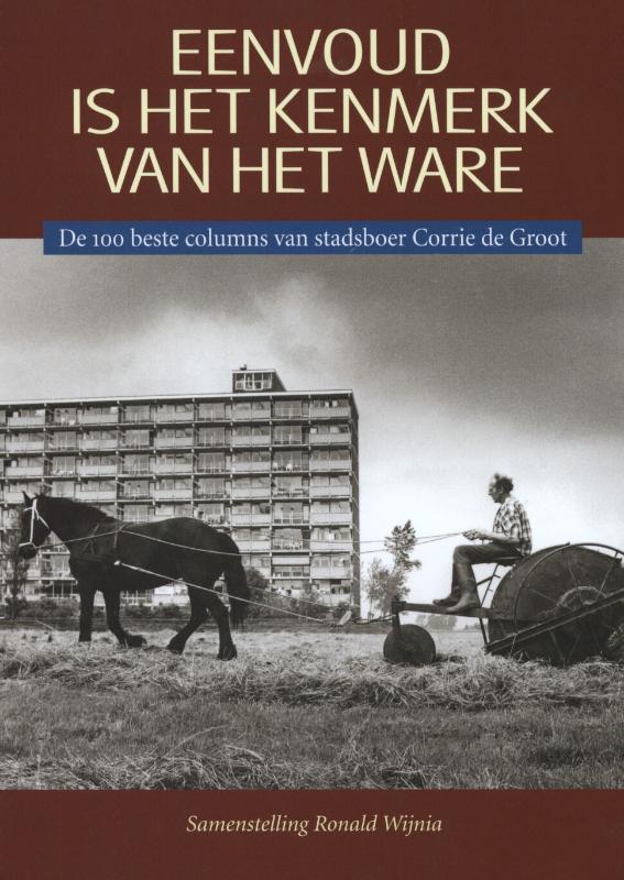 Omslag van Eenvoud is het kenmerk van het ware