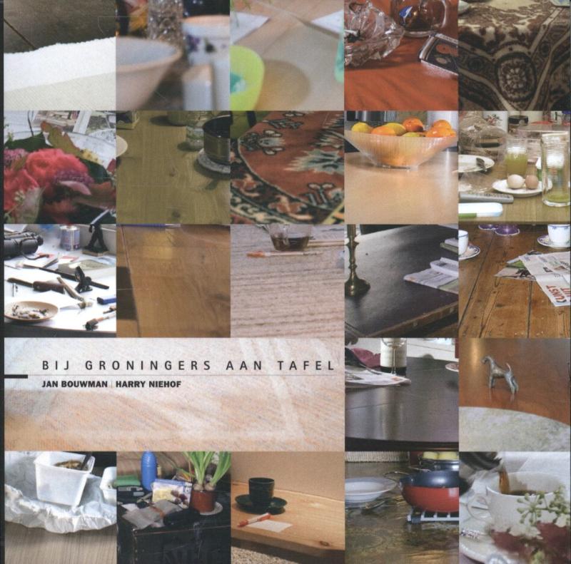 Omslag van Bij Groningers aan tafel