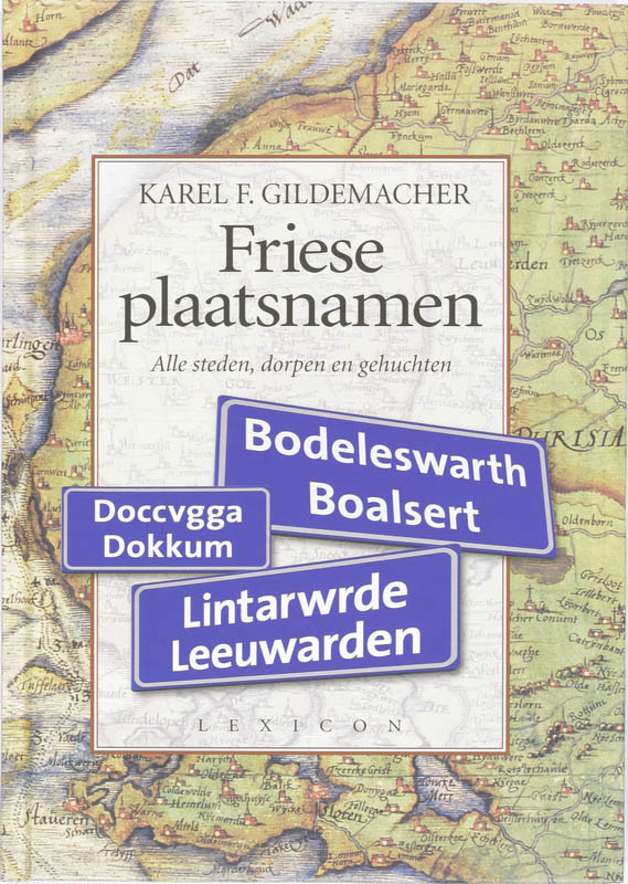 Omslag van Friese plaatsnamen
