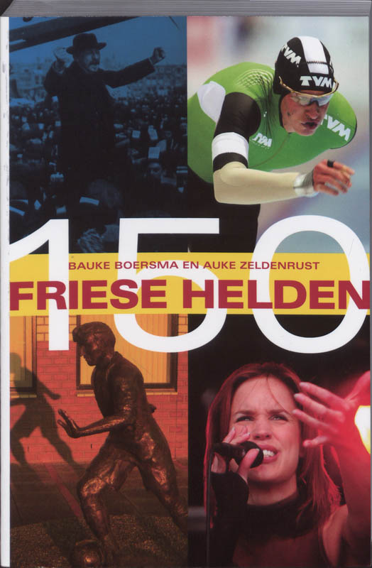 Omslag van 150 Friese helden