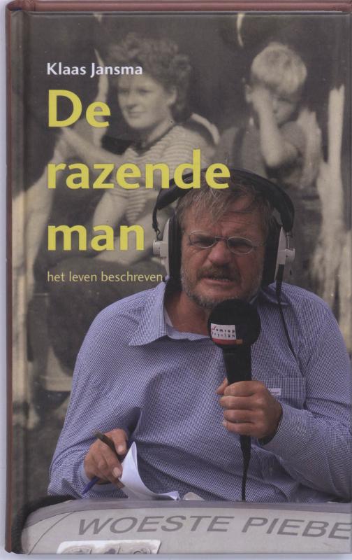 Omslag van De razende man