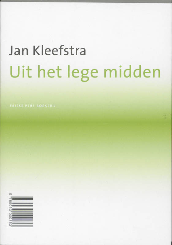 Omslag van Uit het lege midden