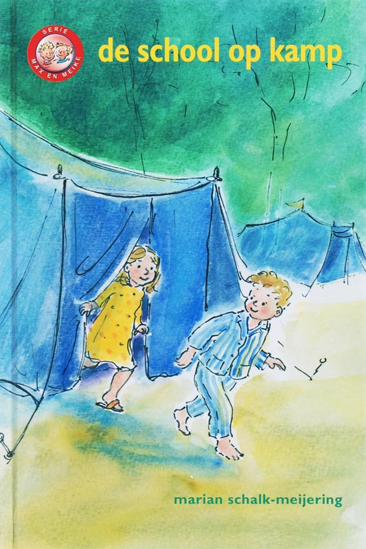 Omslag van De school op kamp
