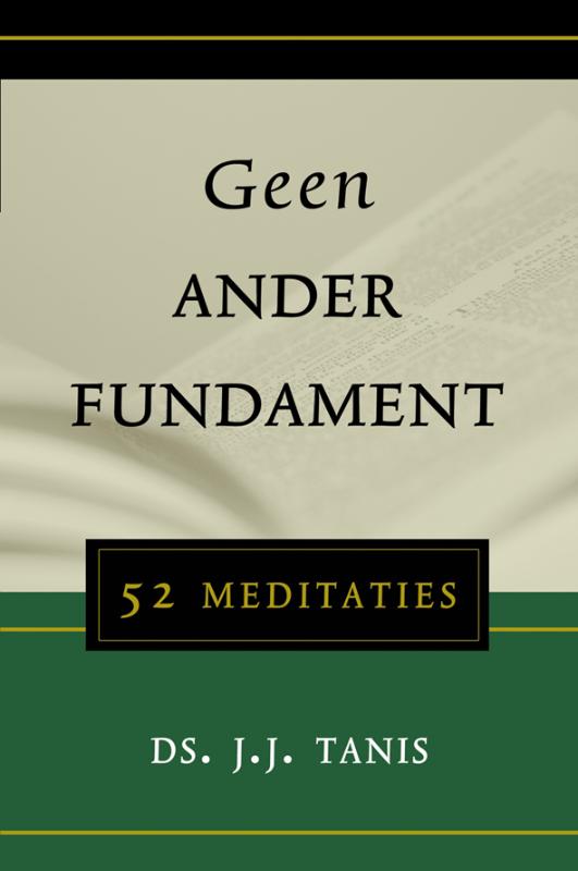 Omslag van Geen ander fundament